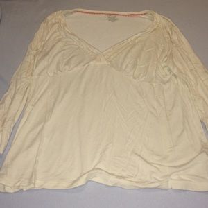 3/12 4/15!! XL Georges 3/4 length sleeve top